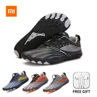 xiaomi youpin outdoor sneakers hiking walking shoes men women large size breathable non slip fitness training flats size 36 47
