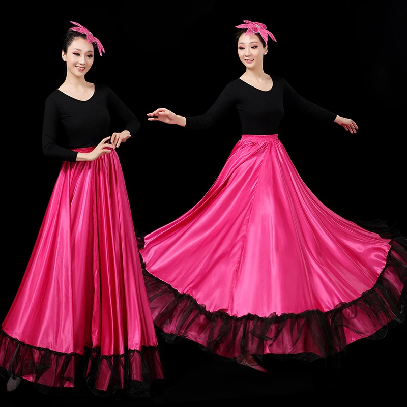 Женские юбки для фламенко юбка танца живота испанская Женская бразильских