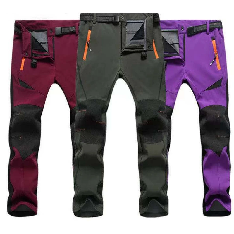 

Мужские зимние мягкие брюки большого размера, женские, для активного отдыха, кемпинга, альпинизма, походов, лыж, теплые, для путешествий, с эл...