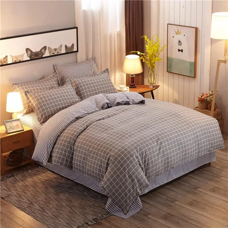 54 стиля набор постельного белья с цветочным рисунком пододеяльник простыня