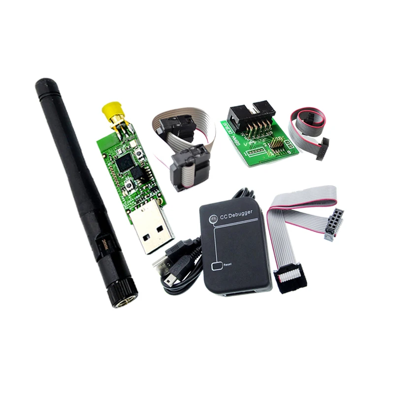 

CC2531 Zigbee Emulator CC-Debugger USB Programmer CC2540 CC2531 Sniffer with antenna Bluetooth Module Connector Downloader Cable