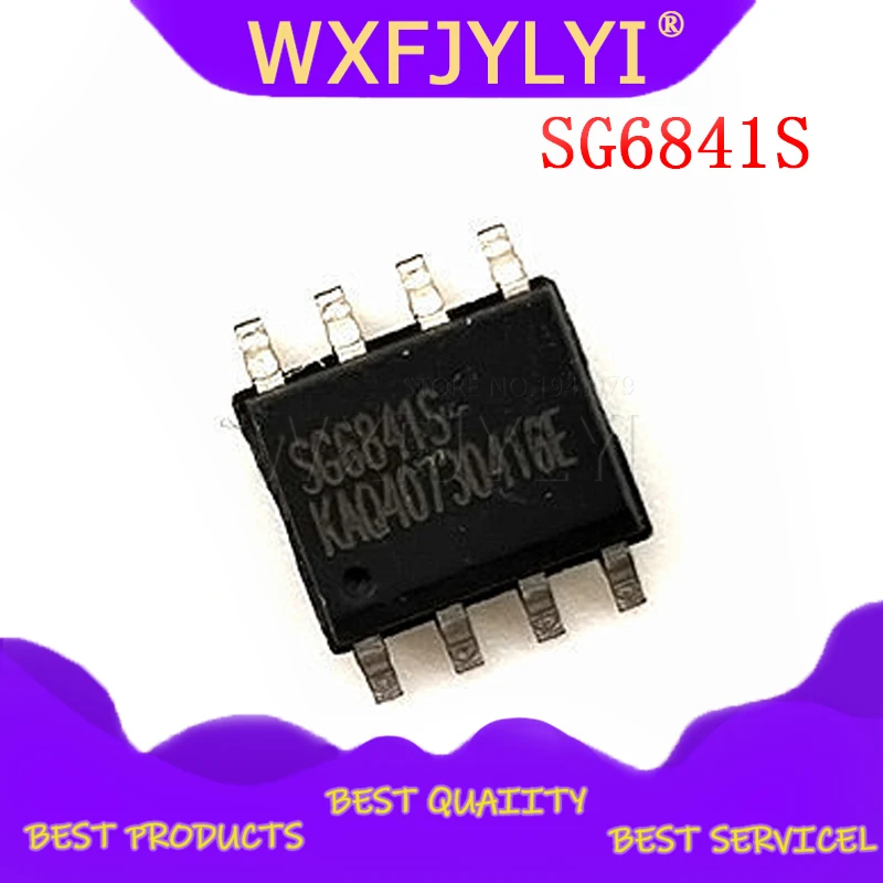 10 шт./лот ЖК-чип управления питанием SG6841 SG6841S SG6841SZ SOP-8 | Электронные компоненты и