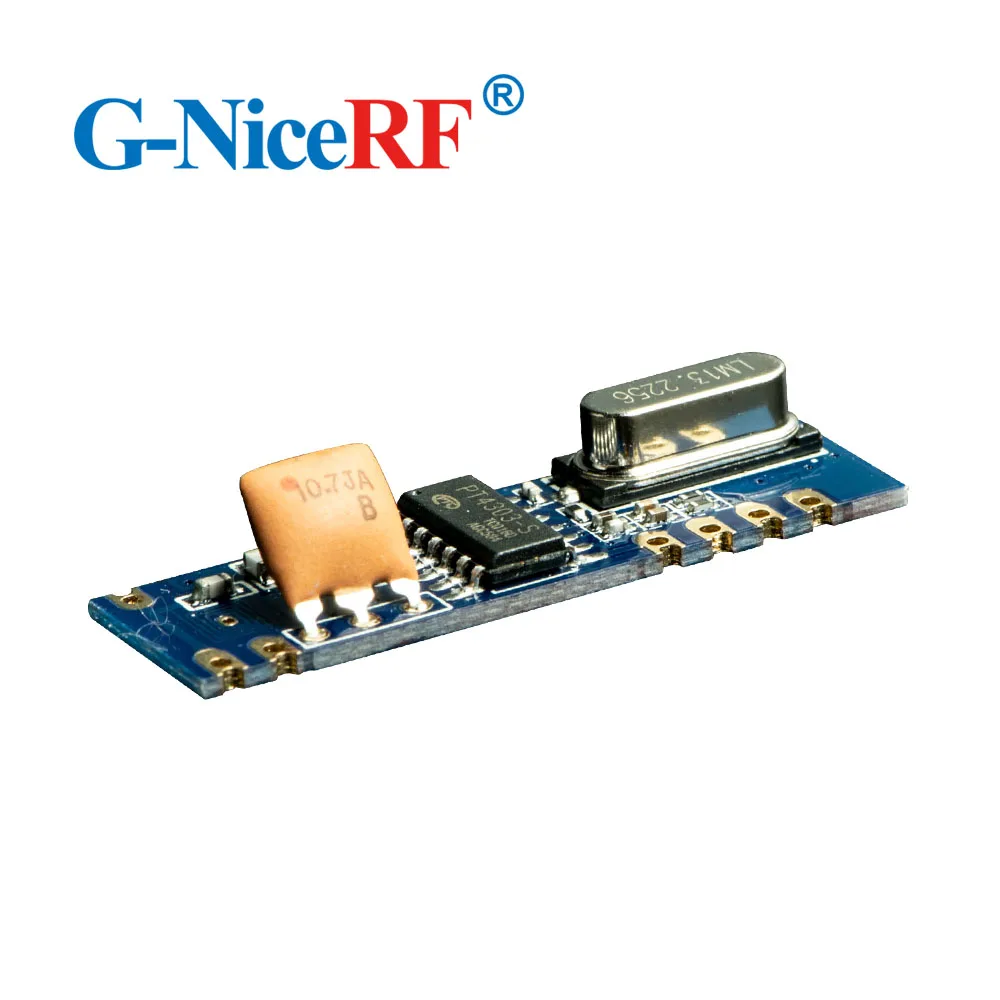 Супергетеродинный беспроводной приемник ASK 10 шт. 433 МГц модуль SRX882 + весенние