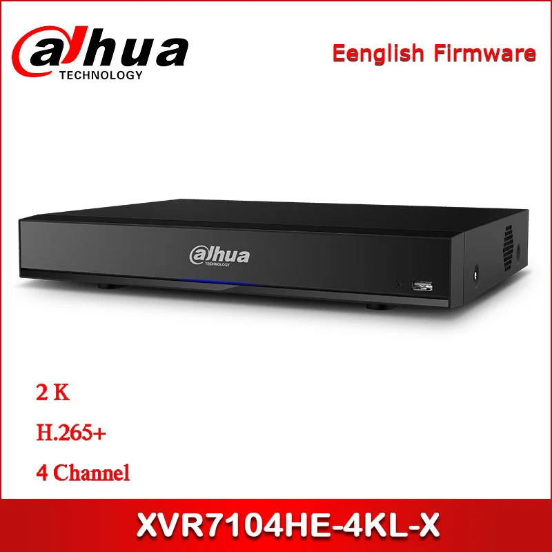Dahua XVR XVR7104HE 4KL X 4 канальный пента брид 4K мини 1U цифровой видеорегистратор IoT & POS