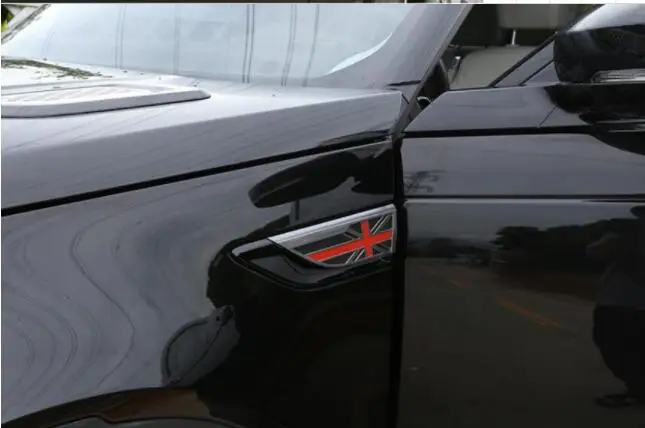 Для Land Rover Discovery 5 2017 2018 аксессуары для автомобиля переднее крыло украшение
