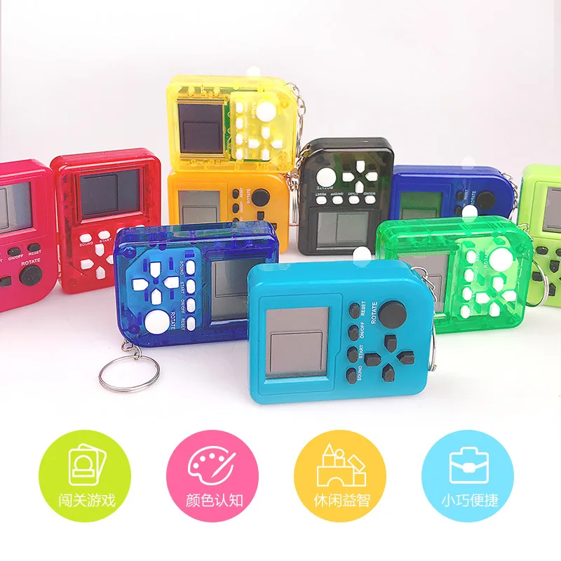 Классический тетрис ключ пряжки игры игрушки забавная кирпичная игра загадка