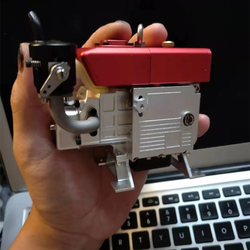 Rc автомобиль мини фрезерный станок с ЧПУ металл бензиновый двигатель