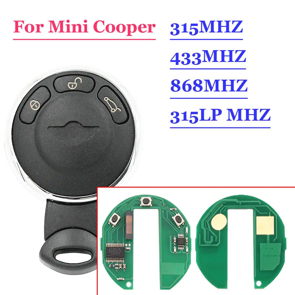 3 Button Smart Car Remote Key For BMW MiNi S ONE D CABRIO 315/434/868MHz PCF7926 Auto Card | Автомобили и мотоциклы