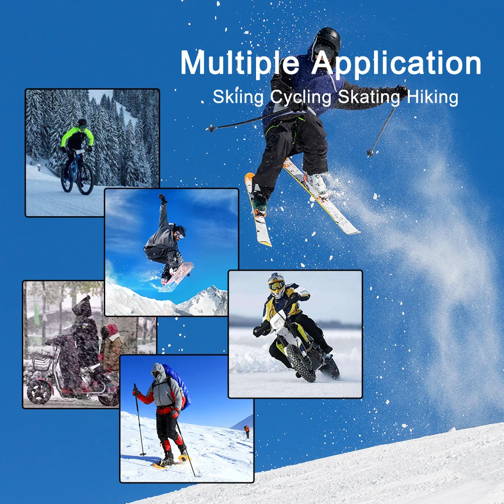 Зимняя флисовая мотоциклетная маска на все лицо защита от пыли Ветрозащитная для