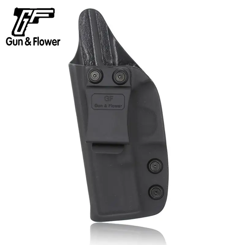 Пистолет и цветок Тактический IWB Kydex кобура левая рука пистолет Перевозчик Для Glock