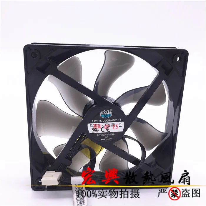 Кулер Мастер A12025 20CB 4BP F1 DC 12V 0.37A 120x120x25 мм 4 провод Сервер вентилятор