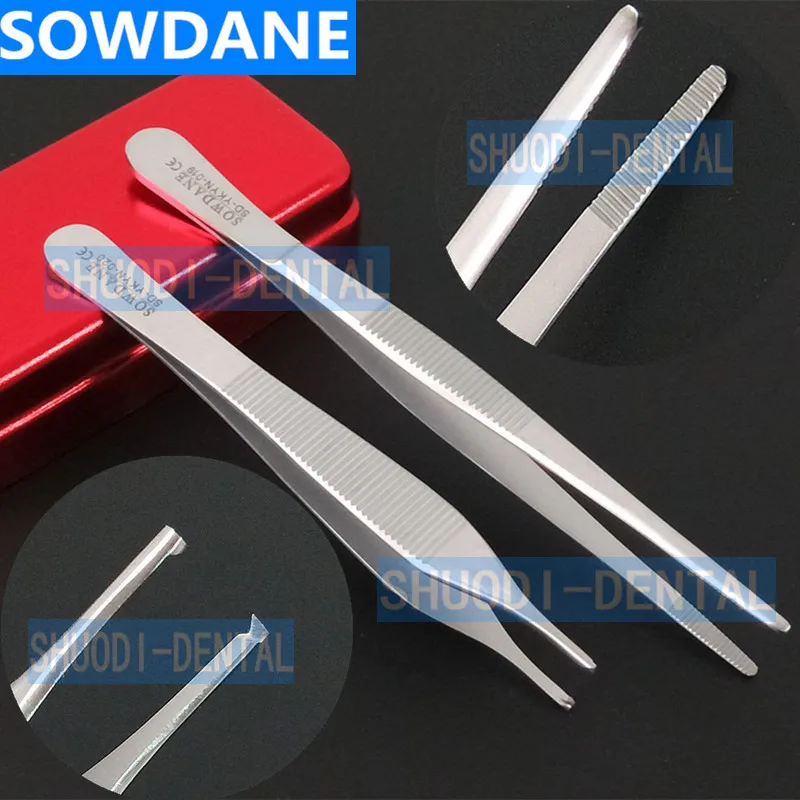 Высокое качество Стоматологический Хирургический пинцет зубчатый крюк стоматологические щипцы извлечения гемостат пилы зуб с зубчатым наконечником стоматолога