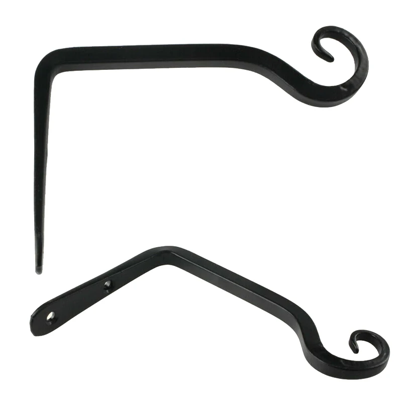 Hanging Wall Brackets Hook Decoration for Lantern Planter Basket Balcony Bracket Wind Chimes Outdoors Garden L9 | Дом и сад