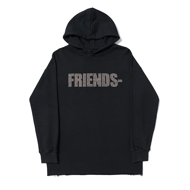 

Man Hoodies VLONE Cotton Sweatshirts Men Clothing Sweatshirt Woman Women's USA Brand Harajuku Hip Hop Friends Streetwear