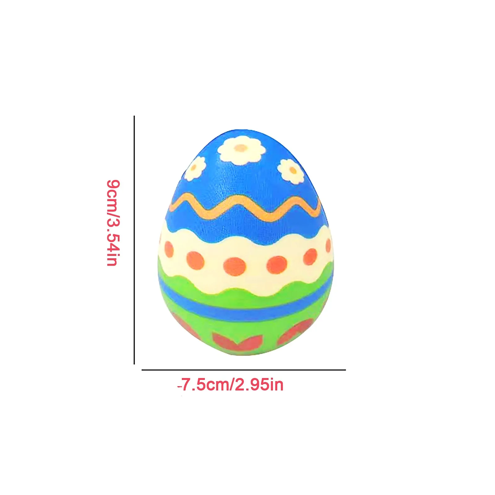 

LONSANT Fidget Toys squeezes slow-rebound toy Easter egg decompression toy 18PCS cute decompression artifact creative egg toy