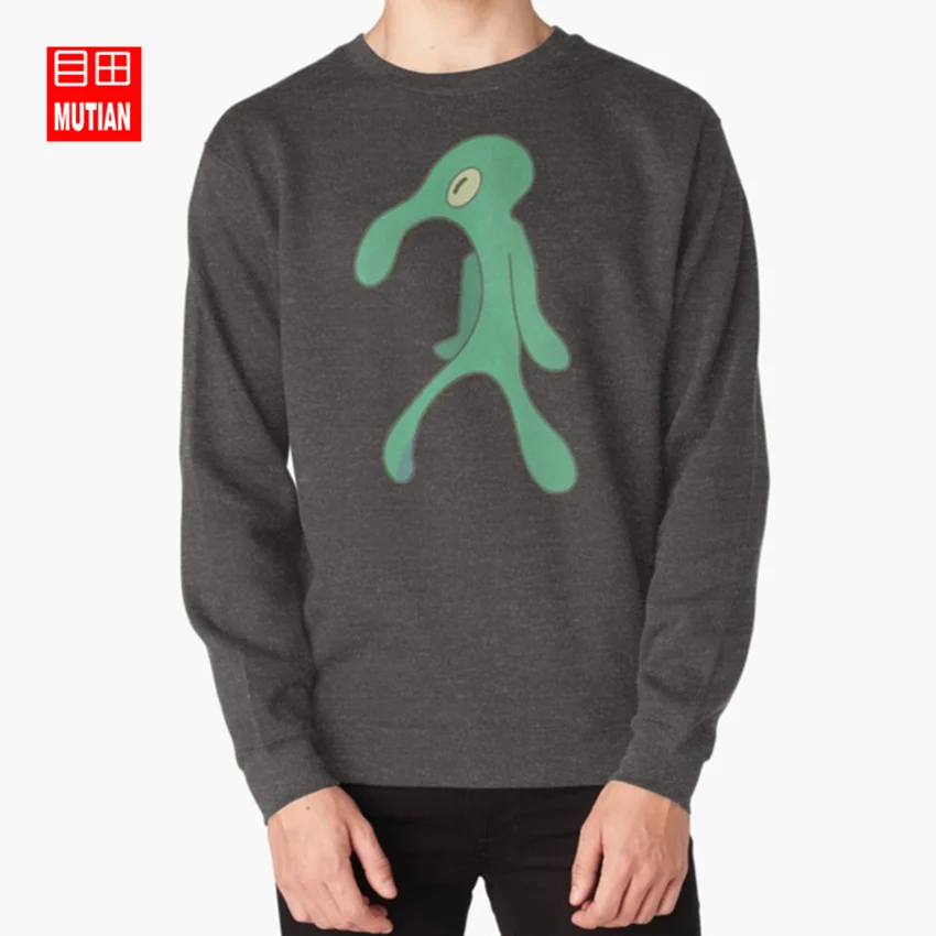 darkgrey-sweatshirt Прозрачные смелые и дерзкие толстовки dank memes Губка Боб Квадратные Штаны memes смешной мем Губка Боб squidward - Цвет: darkgrey-sweatshirt