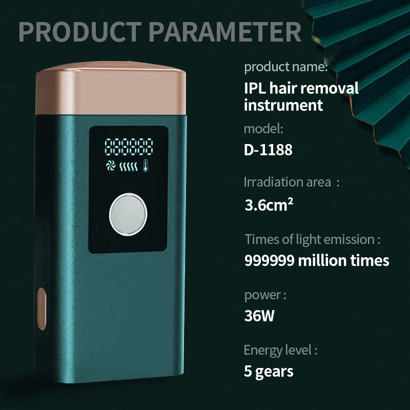 

99000 IPL Hair Removal Flash Laser Epilator Handheld Painless Body Bikini Freezing Point Photoepilator Machine for Women