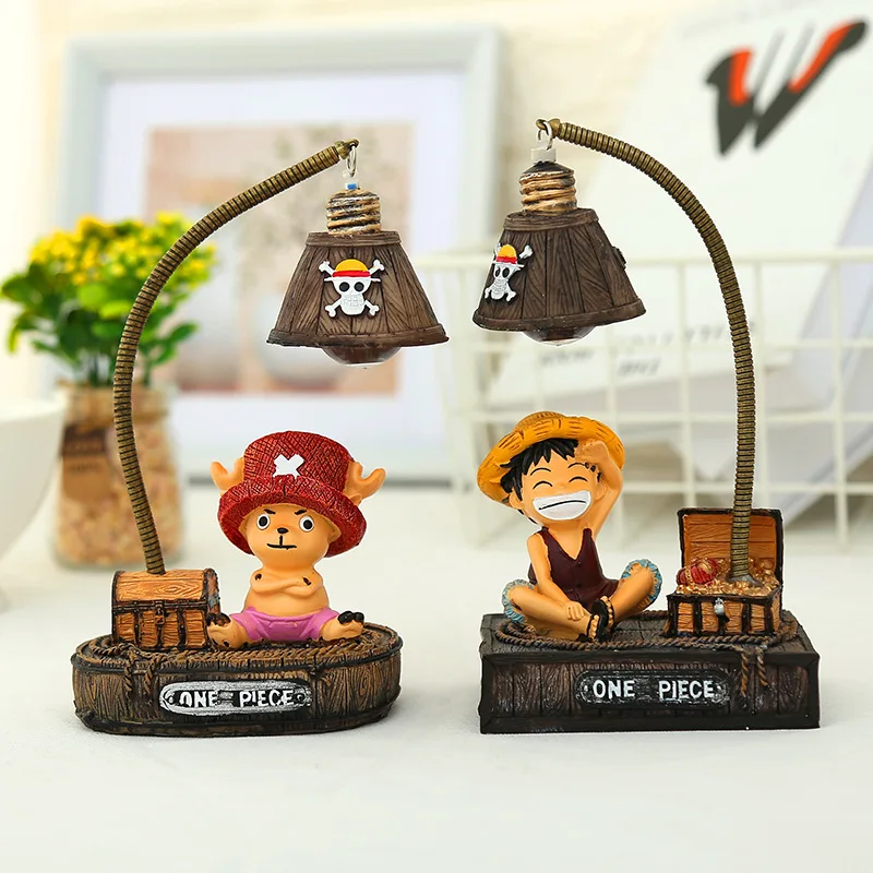Zakka в японском стиле продуктовый Луффи ночной Светильник микро-пейзаж креативный