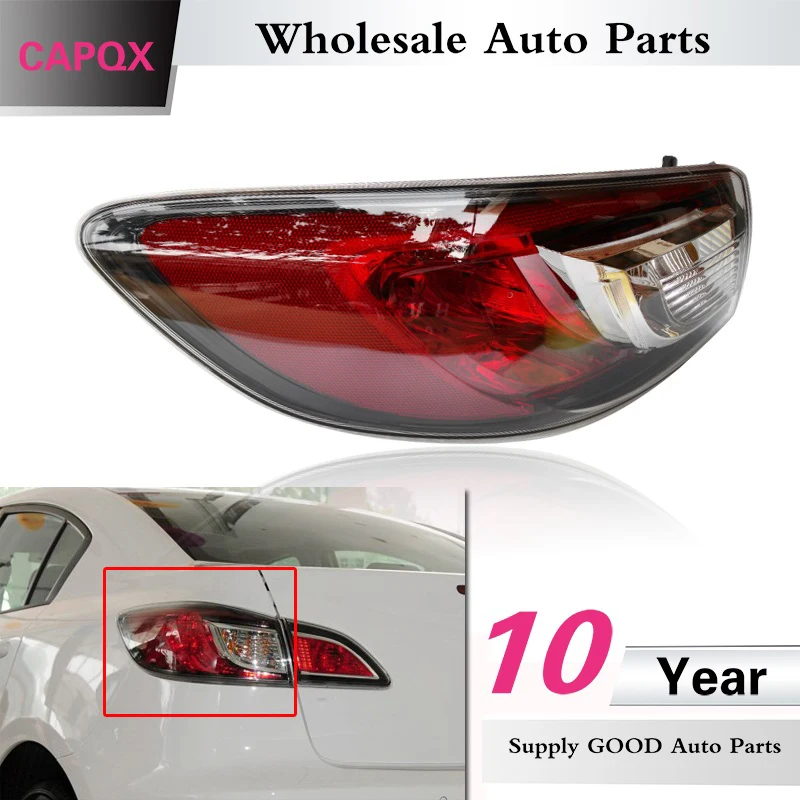 CAPQX задний бампер светильник для Mazda 3 Mazda3 BL 1.6L 2009 2010 2011 2012 2013 4 Двери Седан хвост