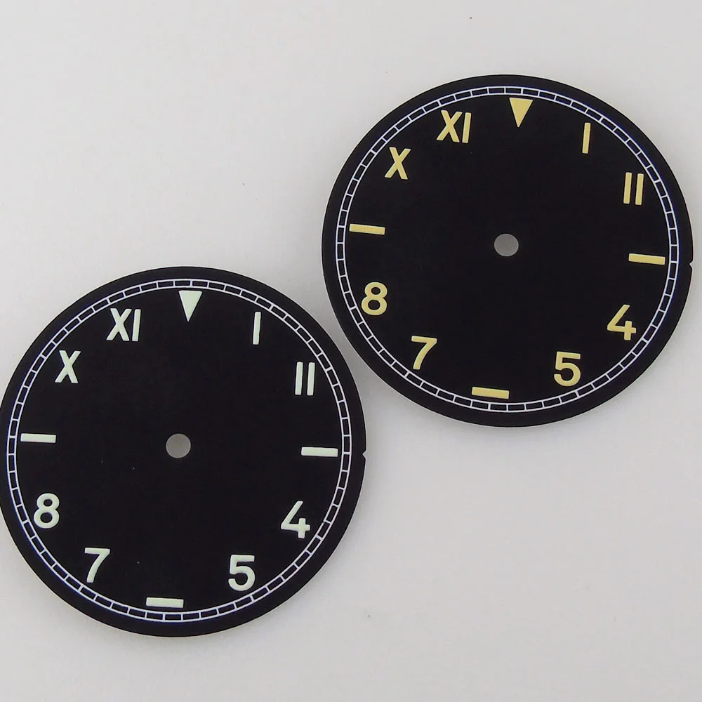 

Подходит для ETA 6497 6498 ST3600 3621 механизм 37 мм Циферблат часов светящийся для механических мужских часов с ручным заводом