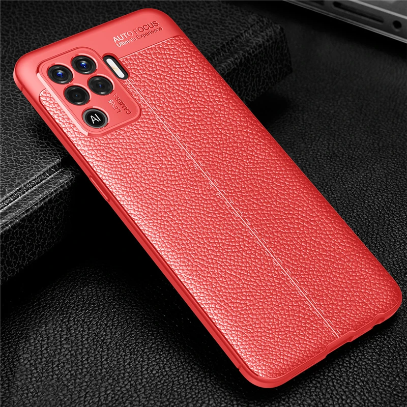 For Cover Oppo Reno5 F Case Shockproof TPU Bumper Soft Silicone Leather Back Cover Reno 5F 5 Pro Plus Phone Case For Reno 5F
