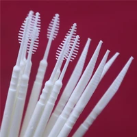120 piece two head superfine tooth stick disposable dental floss rods toothpicks party clean teeth food residue dental oral care