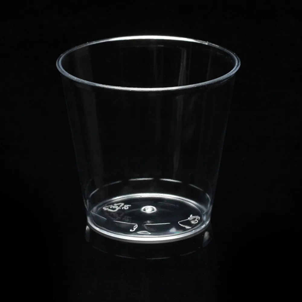 

Clear Plastic Disposable Party Shot Glasses Jelly Cups Tumblers Birthday