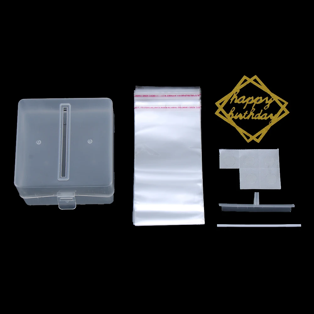 1 Набор коробок для хранения денег тортов Топпер украшения торта забавные