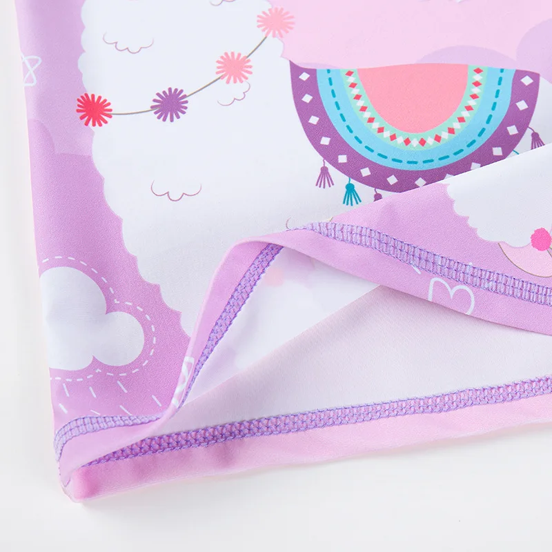 Детский костюм для плавания маленьких девочек 3 шт. юбка с шапочкой милый и