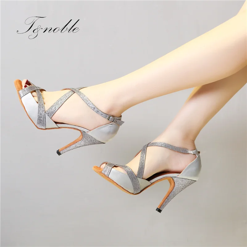 

Women Latin Dance Shoes Salsa Dancing Shoes Heeled For Girls Ladies 5-10cm