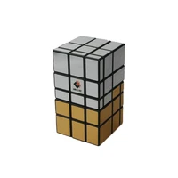 cubetwist 3x3x5 conjoined mirror blocks black silver gold magic cube educational speed puzzle toy special toys