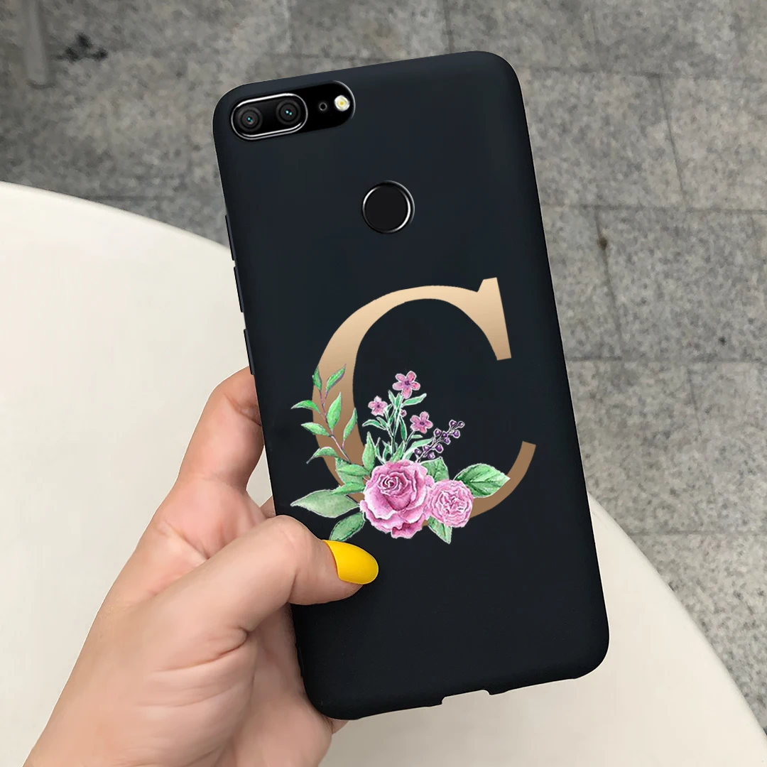 Чехол для Huawei Honor 9 Lite чехол Honor9 с милыми буквами силиконовый мягкий телефона lite