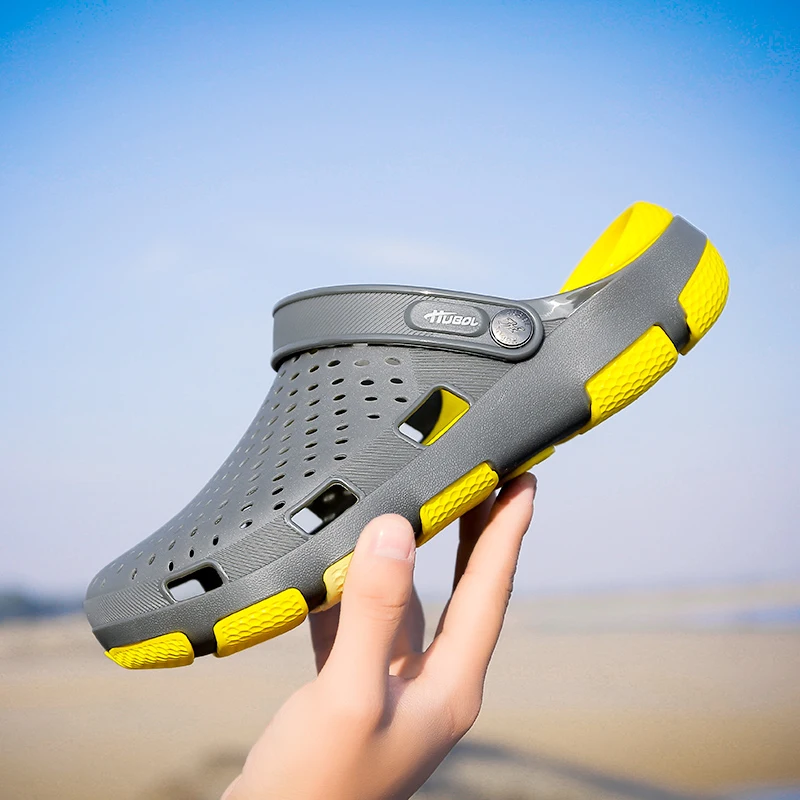 Оригинальные садовые Вьетнамки быстросохнущая водонепроницаемая обувь мужские