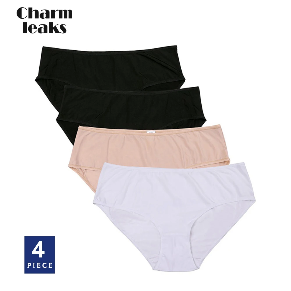 Трусики женские хлопковые мягкие 4 шт./упаковка|Женские трусики| |