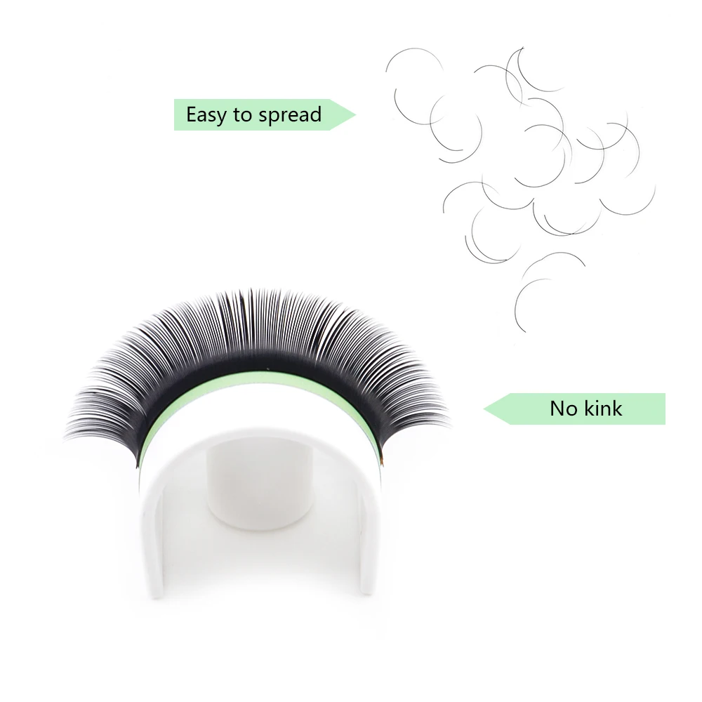 TDANCE 10 лотков/партия в виде плоского эллипса накладные ресницы разделенные