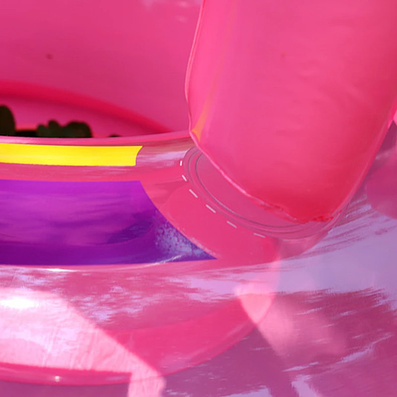 

Infant Cute Swimming Ring With Sunshade Baby Seat Sunshade Child Seat Swim Boat Toy Kids Summer Water Play Swimming Pool Toy