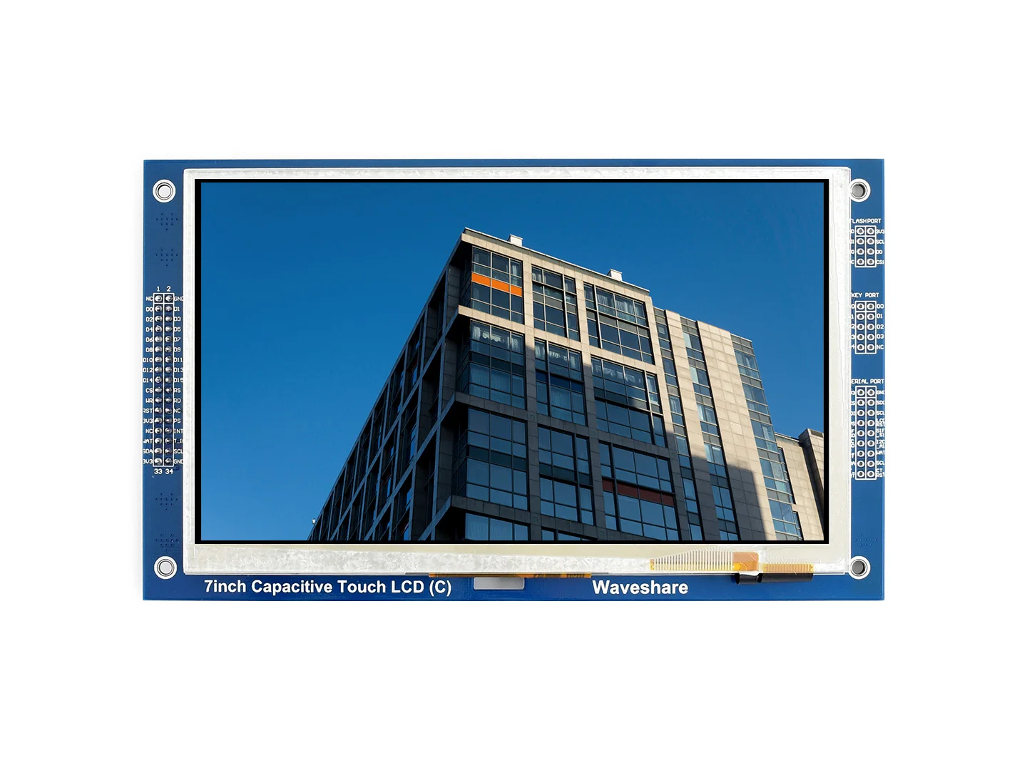 Waveshare 7 дюймовый 800*480 многоцветный Графический ЖК (C) с емкостным сенсорным экраном