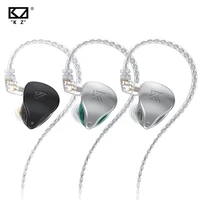 kz ast headset 24 ba units hifi bass in ear monitor balanced armature earphones noise cancelling earbuds sport