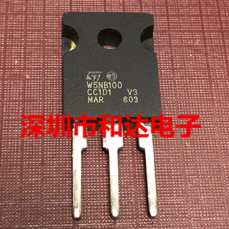 (5 шт.) W5NB100 STW5NB100 TO-247 1000V 4.3A / STW33N60M2 W33N60M2 W9N150 STW9N150 1500V 8A 10N95K5 STW10N95K5 950V - купить по