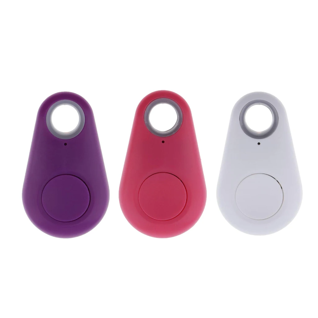 

3 Pieces Mini Smart Finder Bluetooth Tracer | White & Pink & Purple