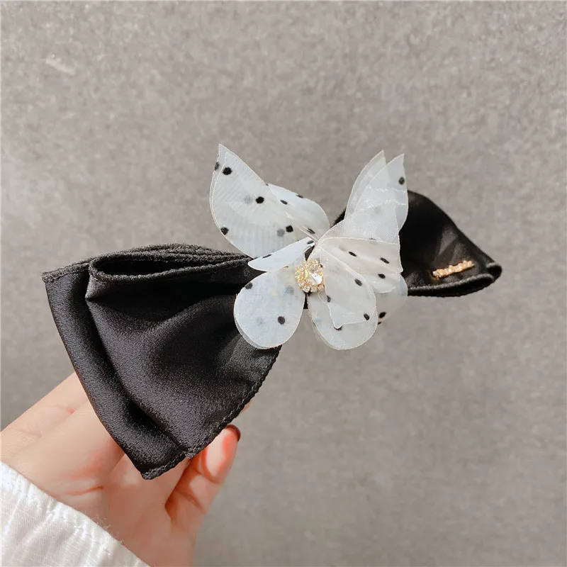 

Korean Chiffon Butterfly Bow Hairpins for Women Girls Hair Bows Clip Hairgrip Jewelry Hair Accessories Hair Clips for Girls Gift