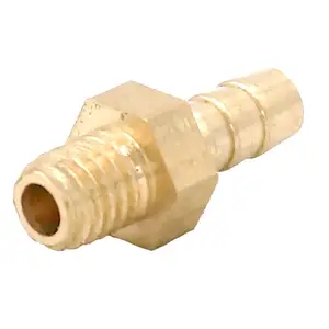 Лот 5 шлангов ID 4 мм x M5 Метрическая Мужская резьба Латунная муфта Сращивание Соединительный фитинг для топливной газовой воды