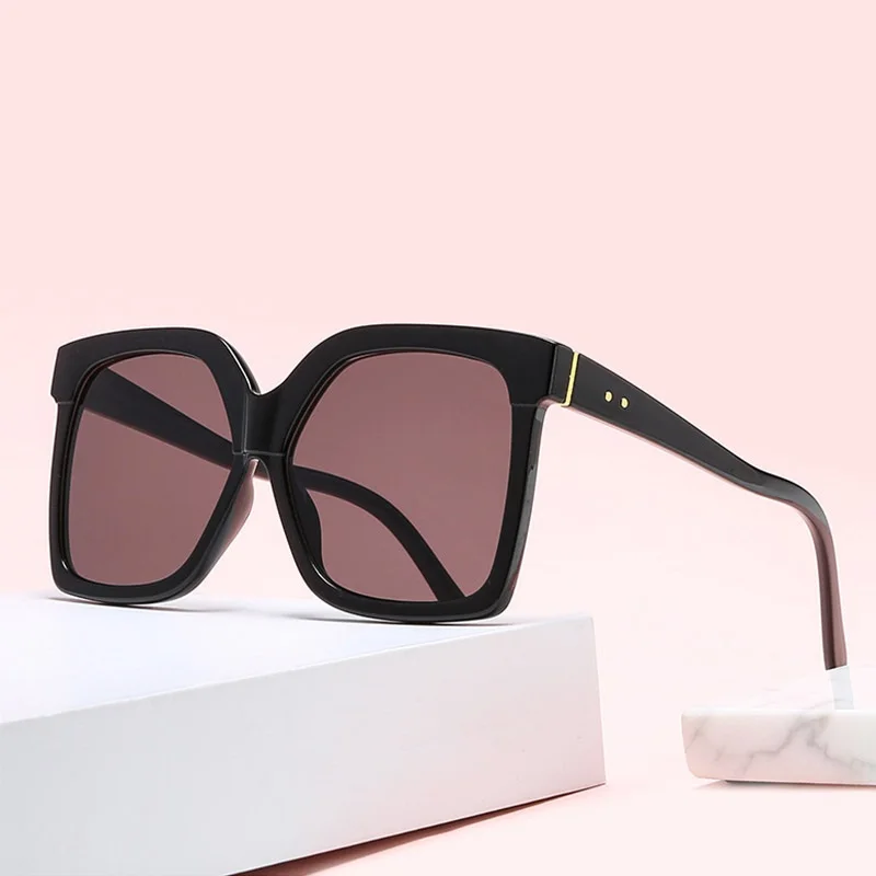 2020 Модные солнцезащитные очки большого размера для мужчин и женщин модные