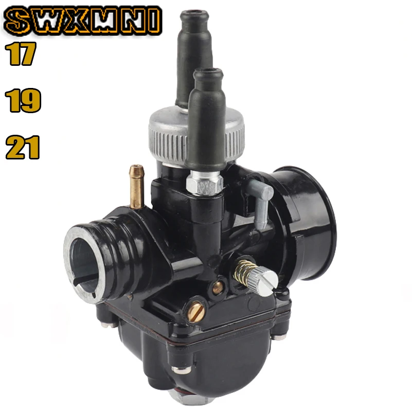 Черный гоночный карбюратор для PHBG Puch DIO JOG 50cc 90cc BWS100 Yamaha Zuma 17 мм 19 21 мм|Карбюратор| |
