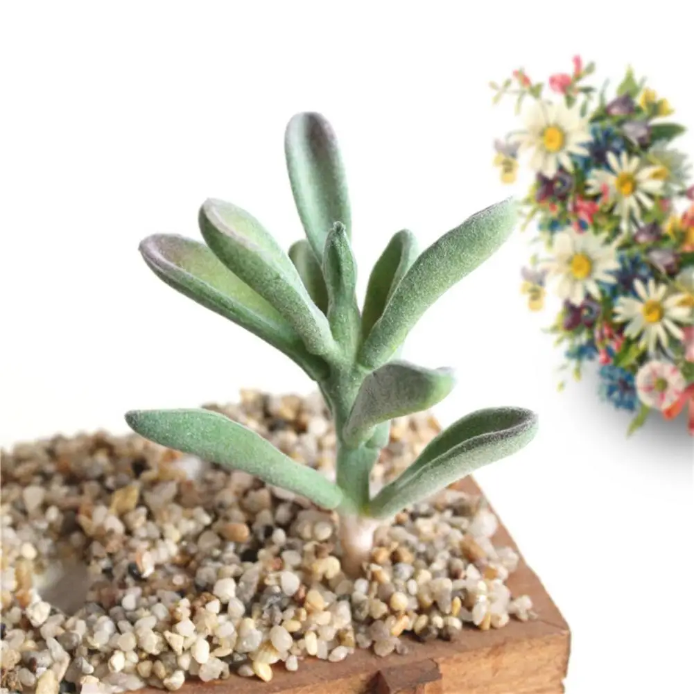 Искусственные растения суккуленты ремесло флористика украшение пластиковые для
