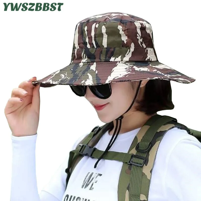 Новая весенне-Летняя женская шляпа от солнца камуфляжная солнцезащитная Кепка