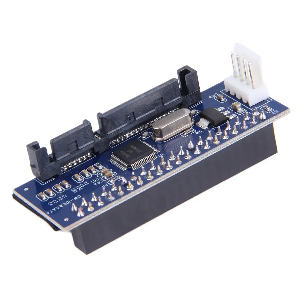 

40-pin IDE Female to SATA 7+15pin 22-pin Male Adapter PATA to SATA Card Cable Adapter Stock