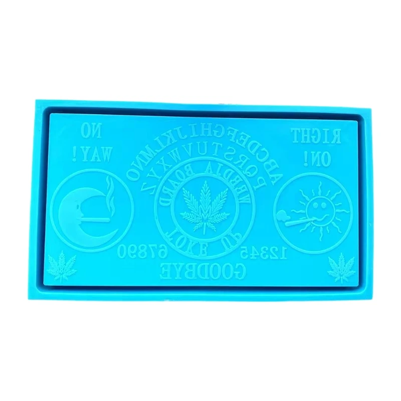 

Sun Moon Letters Tray Epoxy Resin Mold Jewelry Cosmetic Box Silicone Mould DIY Crafts Storage Box Decorations Tool