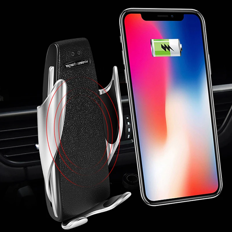 Автомобильное беспроводное зарядное устройство Qi подставка-держатель для Samsung S10