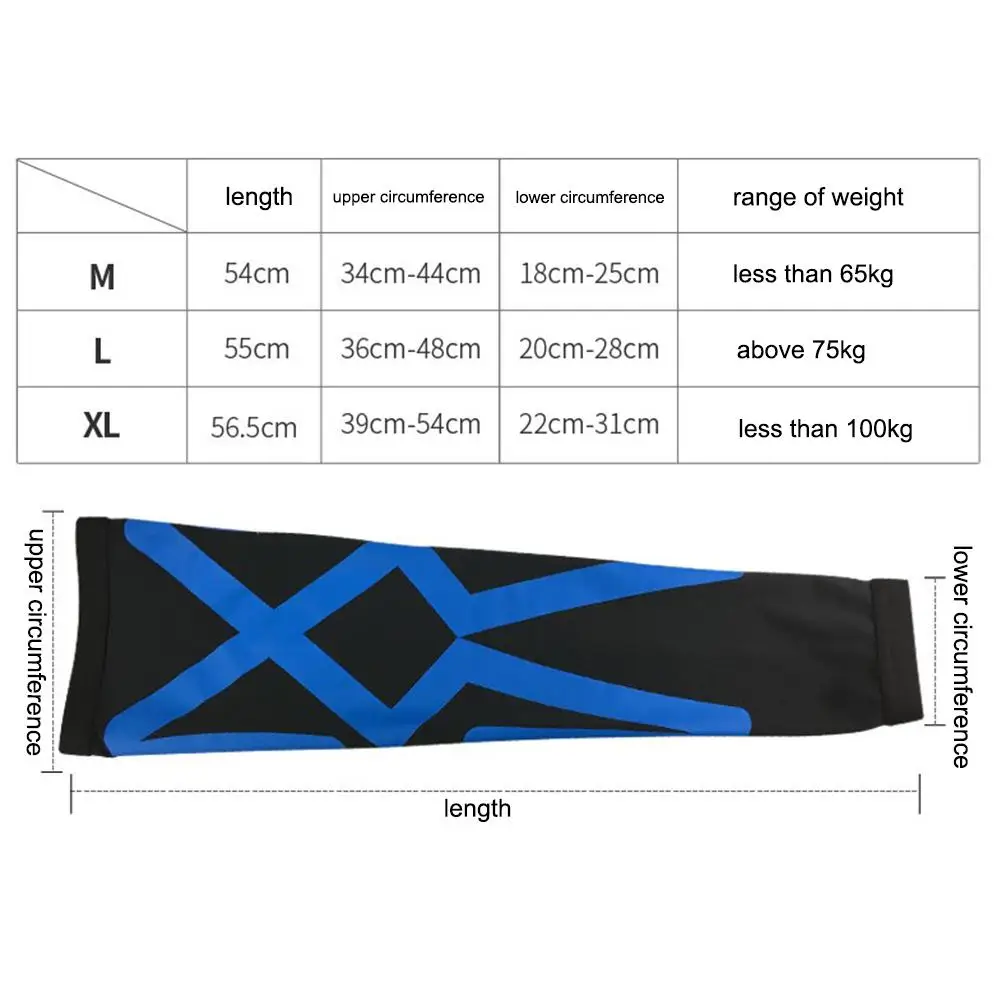 

HiMISS Knee Pads Compression Long Leg Sleeve Protector Gear Breathable Crashproof Antislip Basketball Protective Pad 2019